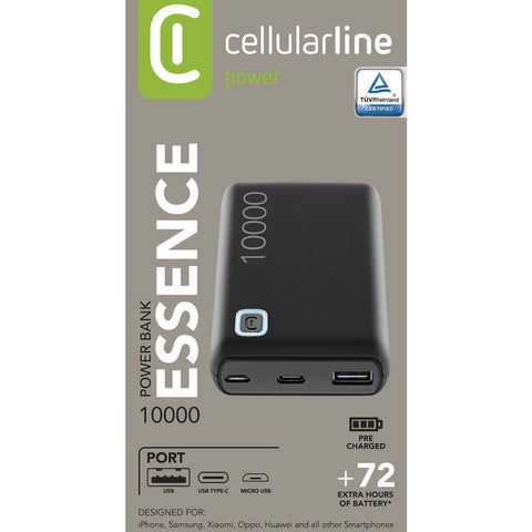 Power Bank 10000mAh cellularline